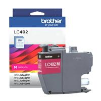 CARTUCHO BROTHER LC402M MAGENTA, RENDIMIENTO 550 PAGINAS CARTUCHO BROTHER LC402M MAGENTA, RENDIMIENTO 550 PAGINAS